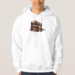 SlipperyJoe's indulgent multi-layer chocolate cake Hoodie