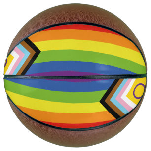 SlipperyJoe's Intersex pride flag yellow backgroun Basketball