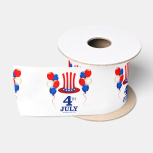 SlipperyJoe's july 4th Independence day classic Un Satin Ribbon