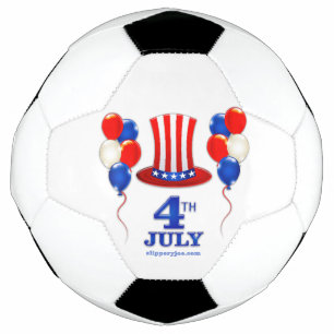 SlipperyJoe's july 4th Independence day classic Un Soccer Ball