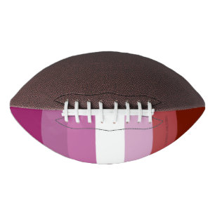 SlipperyJoe's lesbian pride flag feminine communit Football