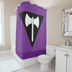 SlipperyJoe's Lesbian Pride flag labrys symbol tri