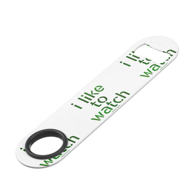 SlipperyJoe's Like to Watch Voyeurism peeping Tom  Bar Key (Front Angled)