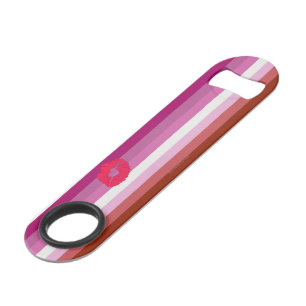 SlipperyJoe's Lipstick Lesbian Pride Drapeau gay c