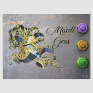 SlipperyJoe's Mardi Gras celebration decorative Ve Tissue Paper