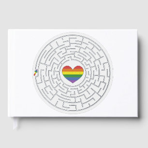 SlipperyJoe's maze encircles rainbow heart arrow m Guest Book
