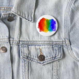 SlipperyJoe's modern pride splatter energy and col 2 Inch Round Button