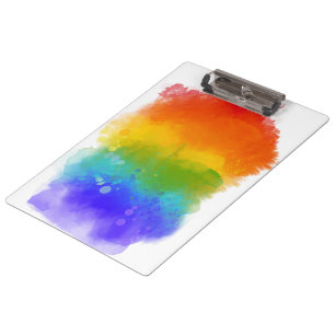 SlipperyJoe's modern pride splatter energy and col Clipboard