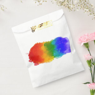 SlipperyJoe's modern pride splatter energy and col Favour Bag