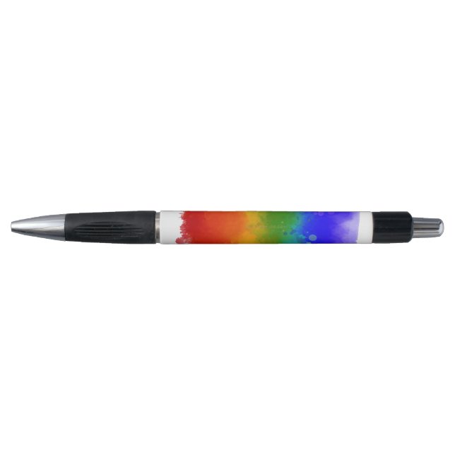 SlipperyJoe's modern pride splatter energy and col Pen (Front)