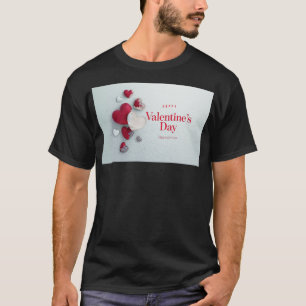 SlipperyJoe's modern Valentine's Day layout artist T-Shirt