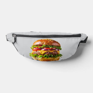 SlipperyJoe's mouthwatering cheeseburger crispy ba Fanny Pack