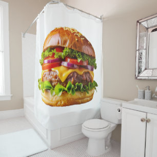 SlipperyJoe's mouthwatering stacked hamburger thic