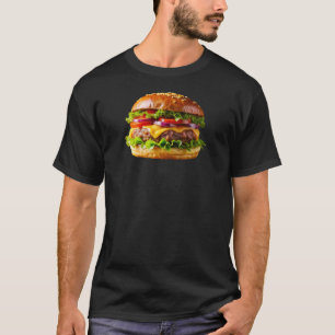SlipperyJoe's mouthwatering stacked hamburger thic T-Shirt