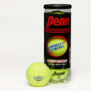 SlipperyJoe's muscular bald bear man stylized cart Tennis Balls