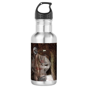 SlipperyJoe's muscular ghost stone dimly lit tunne 532 Ml Water Bottle