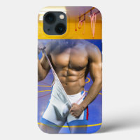 SlipperyJoe's muscular man bulge six-pack gym trai