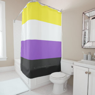 SlipperyJoe's Nonbinary Pride Flag yellow white pu