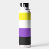 SlipperyJoe's Nonbinary Pride Flag yellow white pu
