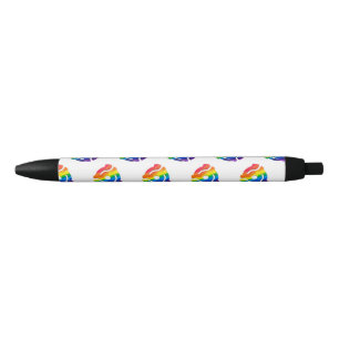 SlipperyJoe's plastic 45 RPM record adapter circul Black Ink Pen