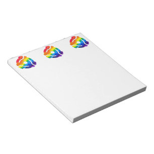 SlipperyJoe's plastic 45 RPM record adapter vibran Notepad