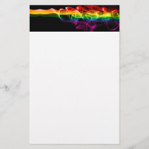 SlipperyJoe's plume of rainbow energy vapour caugh Stationery
