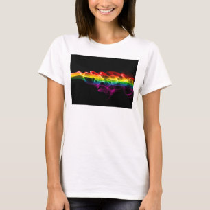 SlipperyJoe's plume of rainbow energy vapour caugh T-Shirt