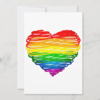 SlipperyJoe's pride scribbled heart shape drawing 