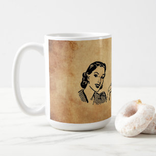 SlipperyJoe's Princess clap walking funny 50s vint Coffee Mug