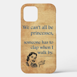 SlipperyJoe's princesses clap vintage poster retro iPhone 12 Pro Case