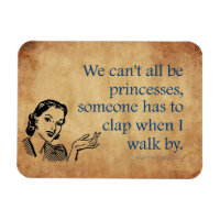 SlipperyJoe's princesses clap vintage poster retro