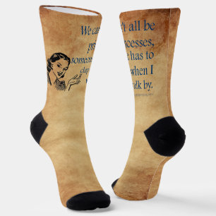 SlipperyJoe's princesses clap vintage poster retro Socks