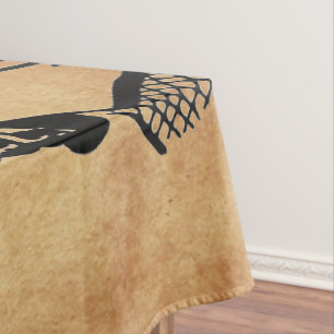 SlipperyJoe's princesses clap vintage poster retro Tablecloth