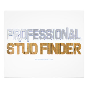 SlipperyJoe's Professional Stud Finder wood 3-D th Photo Print