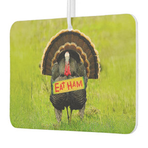 SlipperyJoe's proud turkey eat ham red wattle hang Air Freshener