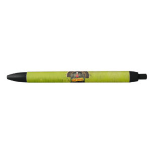 SlipperyJoe's proud turkey eat ham red wattle hang Black Ink Pen