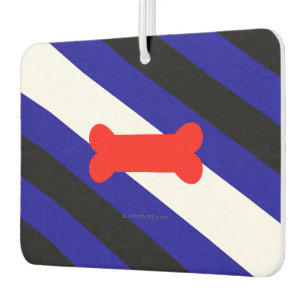 SlipperyJoe's puppy play pride flag express kink i Air Freshener