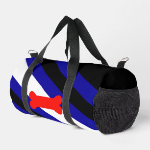 SlipperyJoe's Puppy Play Pride Flag fetishes LGBTQ Duffle Bag
