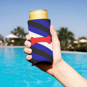 SlipperyJoe's Puppy Play Pride Flag fetishes LGBTQ Seltzer Can Cooler