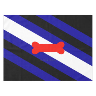 SlipperyJoe's Puppy Play Pride Flag fetishes LGBTQ Tablecloth