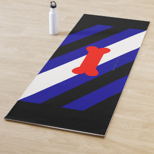 SlipperyJoe's Puppy Play Pride Flag fetishes LGBTQ Yoga Mat