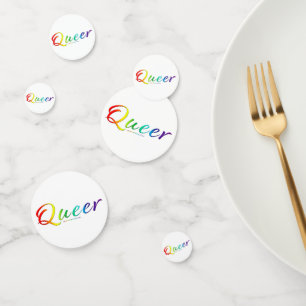 SlipperyJoe's queer single expressive word smooth  Confetti