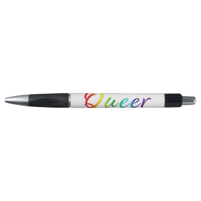 SlipperyJoe's queer single expressive word smooth  Pen (Front)