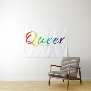 SlipperyJoe's queer single expressive word smooth  Tapestry