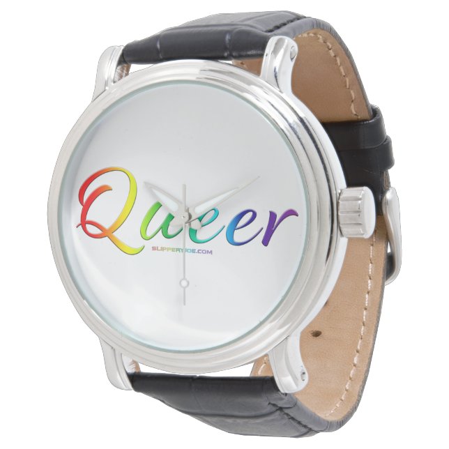 SlipperyJoe's queer single expressive word smooth  Watch (Angled)