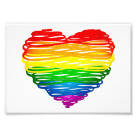 SlipperyJoe's rainbow coloured heart scribbled swi