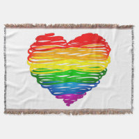 SlipperyJoe's rainbow coloured heart scribbled swi