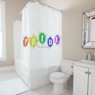 SlipperyJoe's rainbow coloured pride sign bursts w
