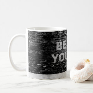 SlipperyJoe's rainbow pride colours panel urban st Coffee Mug