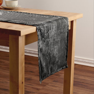 SlipperyJoe's rainbow pride colours panel urban st Short Table Runner